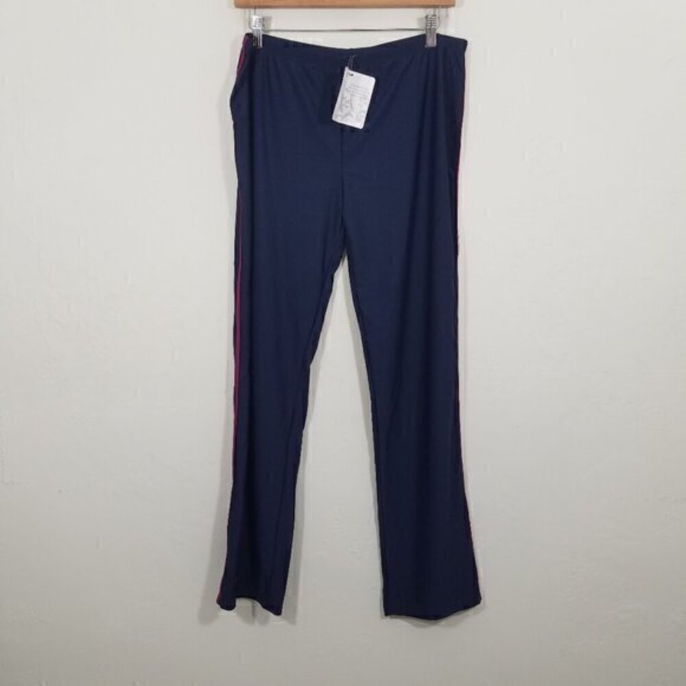 NWT Slazenger Navy/Deep Orchid Leggings/Pants Size 14